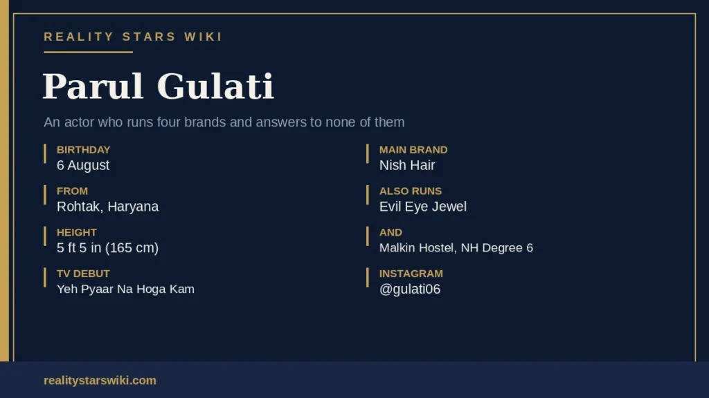 Parul Gulati Stats